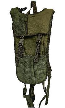 Olive Green Military Style Hydration/Aqua Pack Bag - Highlander New - main image